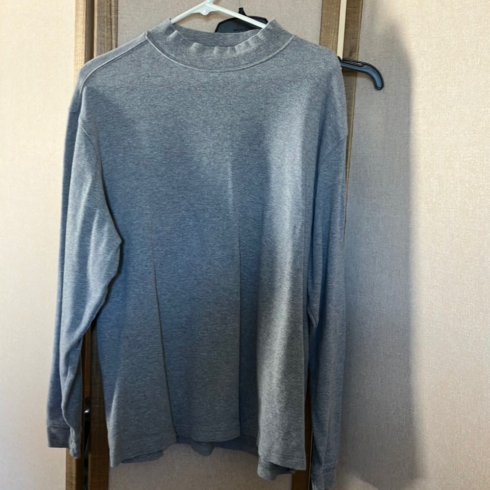 FINAL MARKDOWN Men’s Covington Gray Long Sleeve Tee Casual Comfort xl